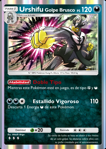 Urshifu Golpe Brusco