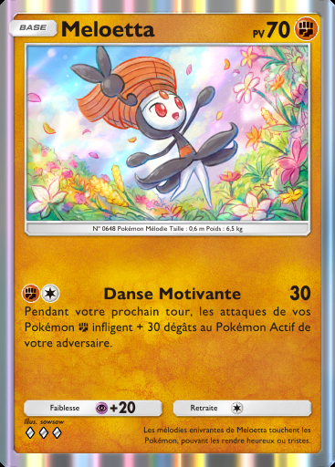 Meloetta #089 · Aura Palpitante (B3)