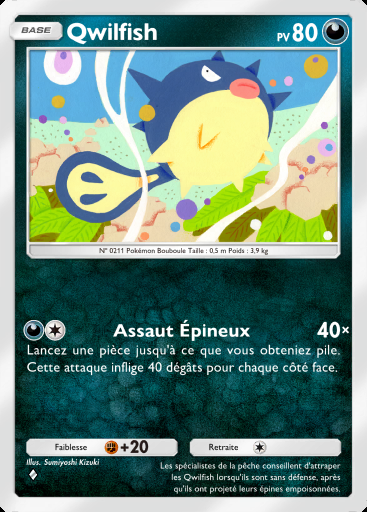 Qwilfish #103 · Aura Palpitante (B3)
