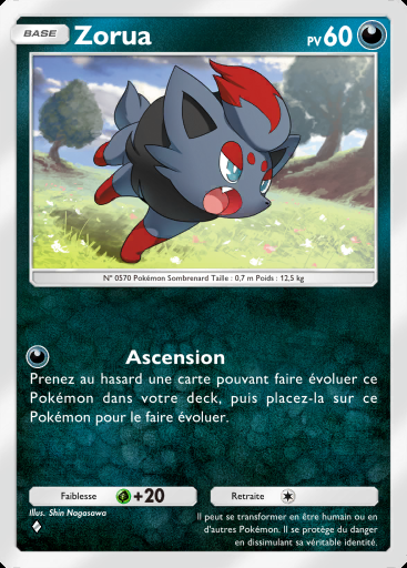Zorua #105 · Aura Palpitante (B3)