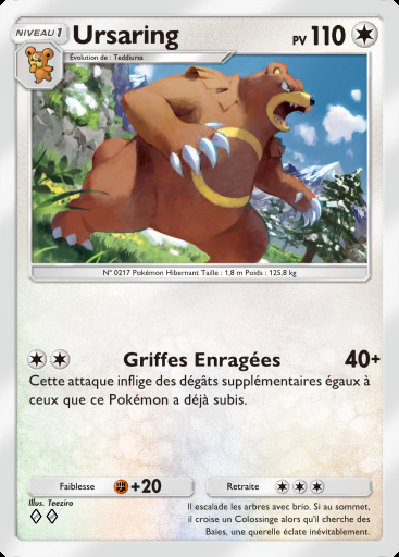 Ursaring #132 · Aura Palpitante (B3)
