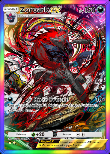 Zoroark-ex #199 · Aura Palpitante (B3)