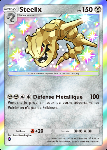 Steelix #219 · Aura Palpitante (B3)