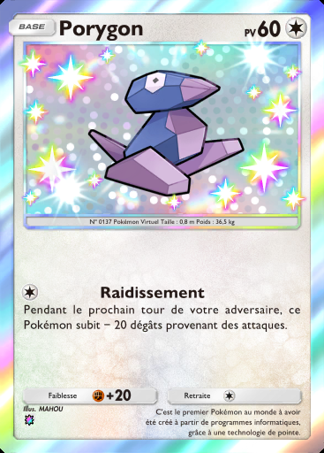Porygon #222 · Aura Palpitante (B3)