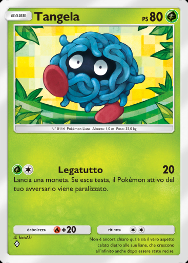 Tangela #001 · Aura Pulsante (B3)