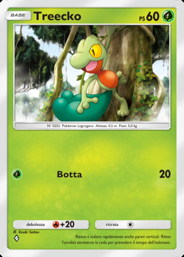 Treecko #005 · Aura Pulsante (B3)
