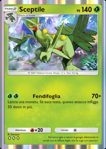 Sceptile #007 · Aura Pulsante (B3)