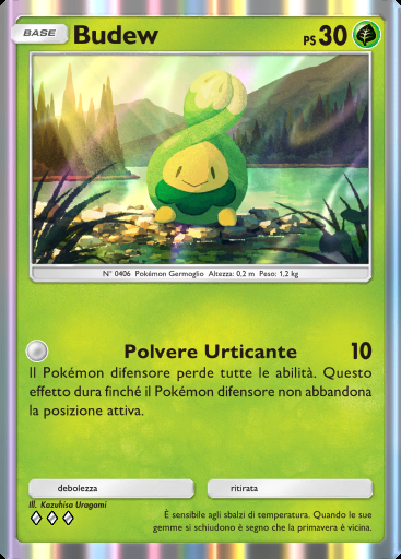 Budew #013 · Aura Pulsante (B3)
