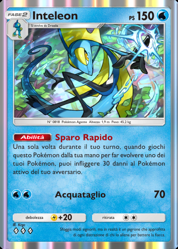Inteleon #050 · Aura Pulsante (B3)