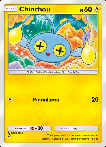 Chinchou #057 · Aura Pulsante (B3)