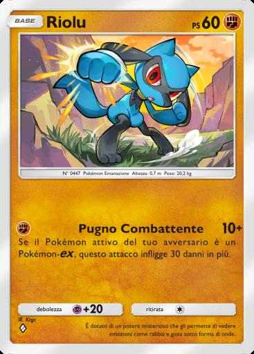 Riolu #079 · Aura Pulsante (B3)
