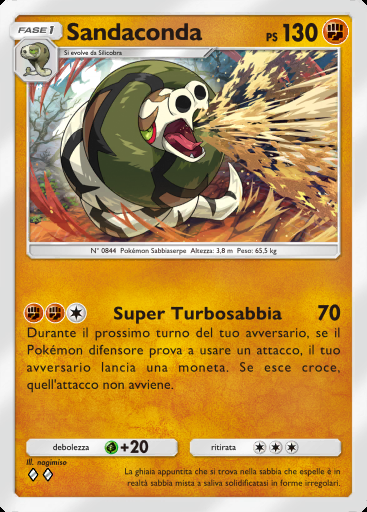 Sandaconda #096 · Aura Pulsante (B3)
