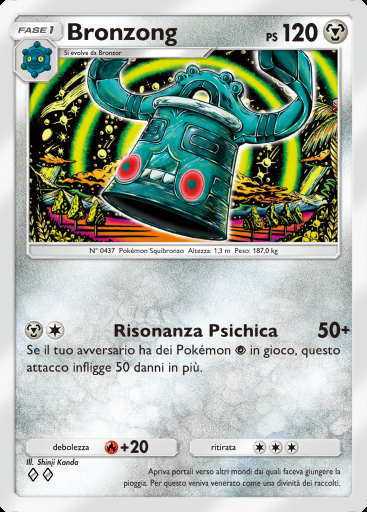 Bronzong #118 · Aura Pulsante (B3)