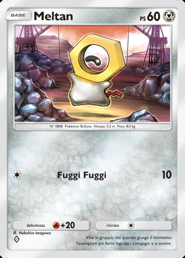 Meltan #122 · Aura Pulsante (B3)