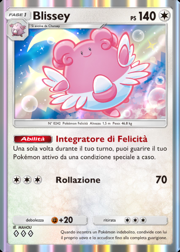 Blissey #128 · Aura Pulsante (B3)