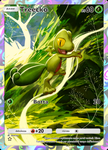 Treecko #156 · Aura Pulsante (B3)