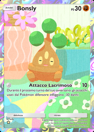 Bonsly #168 · Aura Pulsante (B3)