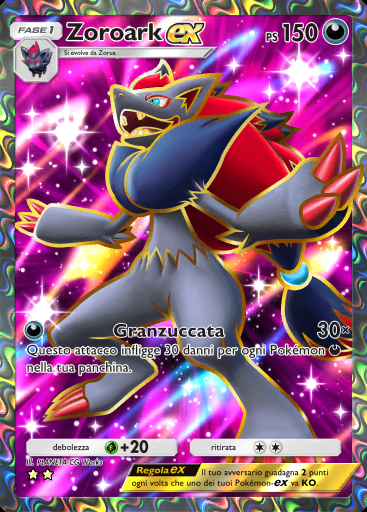 Zoroark-ex #186 · Aura Pulsante (B3)