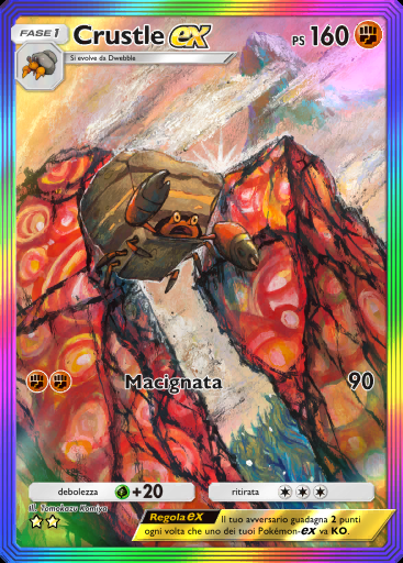 Crustle-ex #198 · Aura Pulsante (B3)