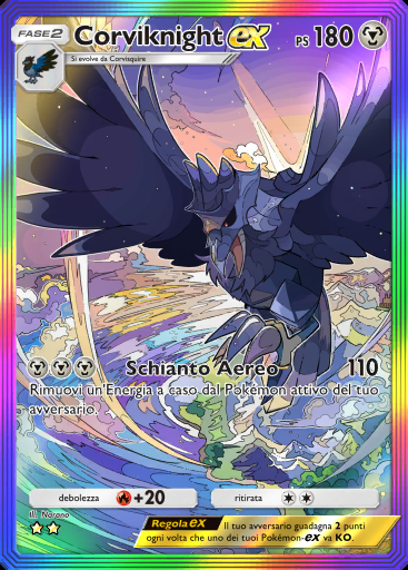 Corviknight-ex #200 · Aura Pulsante (B3)
