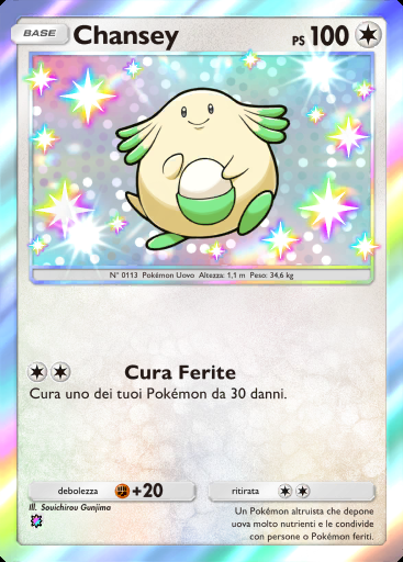 Chansey #220 · Aura Pulsante (B3)