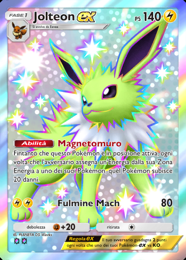 Jolteon-ex #228 · Aura Pulsante (B3)