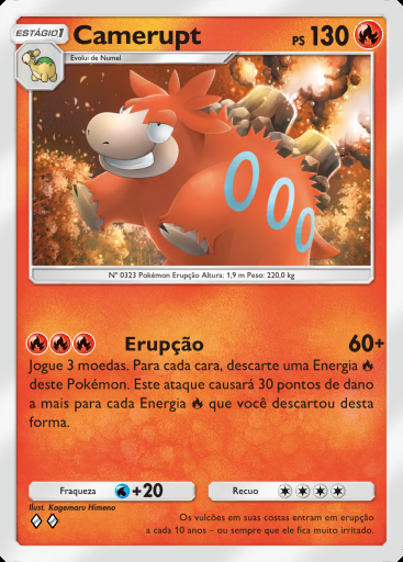 Camerupt #022 · Aura Pulsante (B3)