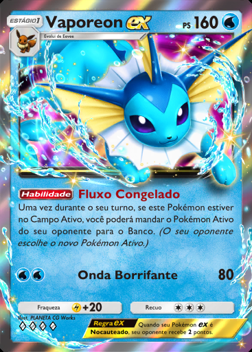 Vaporeon ex #037 · Aura Pulsante (B3)