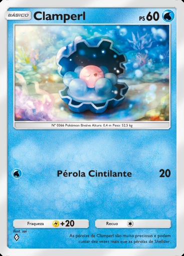 Clamperl #042 · Aura Pulsante (B3)