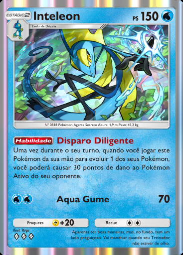 Inteleon #050 · Aura Pulsante (B3)