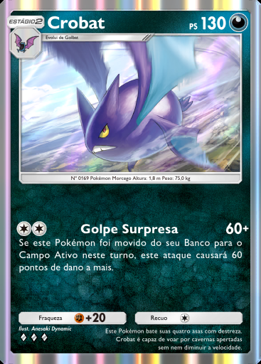 Crobat #100 · Aura Pulsante (B3)