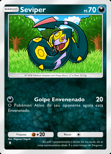 Seviper #104 · Aura Pulsante (B3)