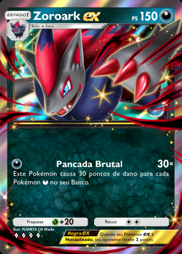 Zoroark ex #106 · Aura Pulsante (B3)