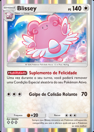 Blissey #128 · Aura Pulsante (B3)