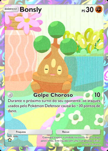 Bonsly #168 · Aura Pulsante (B3)