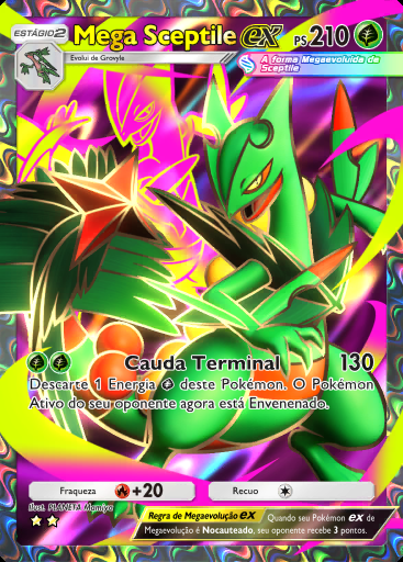 Mega Sceptile ex #180 · Aura Pulsante (B3)