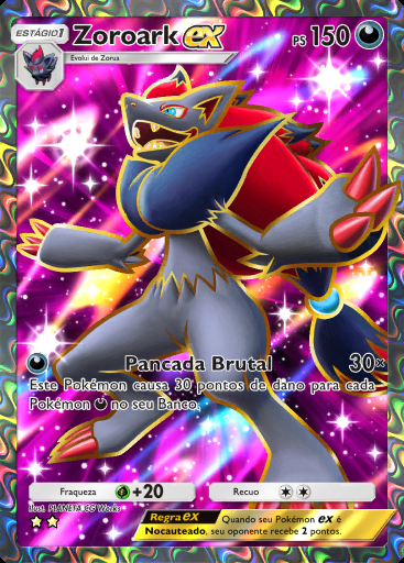 Zoroark ex #186 · Aura Pulsante (B3)