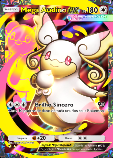 Mega Audino ex #189 · Aura Pulsante (B3)