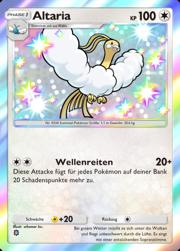 Altaria #103 · Paradoxansturm (B3a)