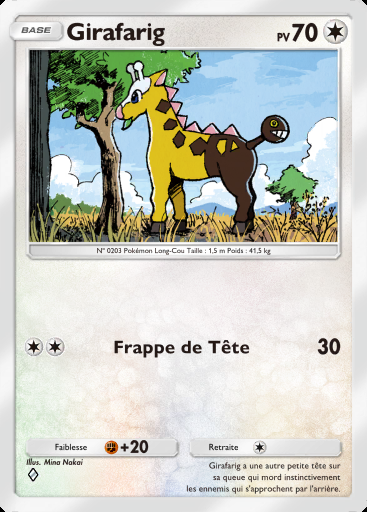 Girafarig #057 · Propulsion Paradoxe (B3a)