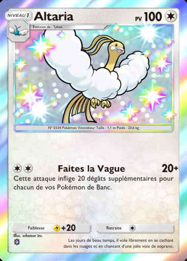 Altaria #103 · Propulsion Paradoxe (B3a)