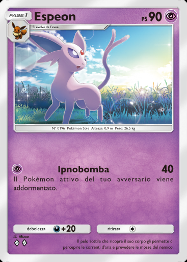 Espeon #020 · Assalto dei Paradossi (B3a)
