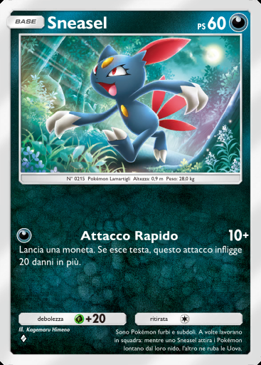 Sneasel #038 · Assalto dei Paradossi (B3a)