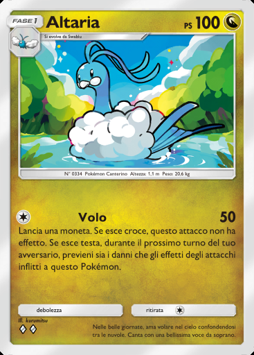 Altaria #052 · Assalto dei Paradossi (B3a)