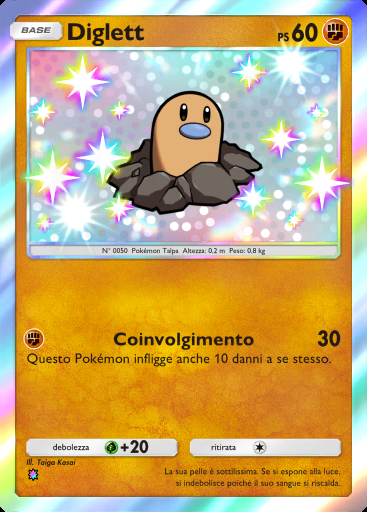 Diglett #098 · Assalto dei Paradossi (B3a)