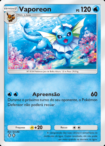 Vaporeon #008 · Impulso Paradoxal (B3a)