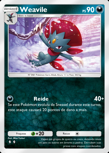 Weavile #039 · Impulso Paradoxal (B3a)