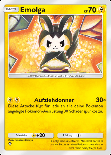 Emolga #023 · Wunder des Alltags (B3b)