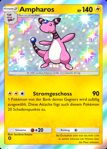 Ampharos #096 · Wunder des Alltags (B3b)