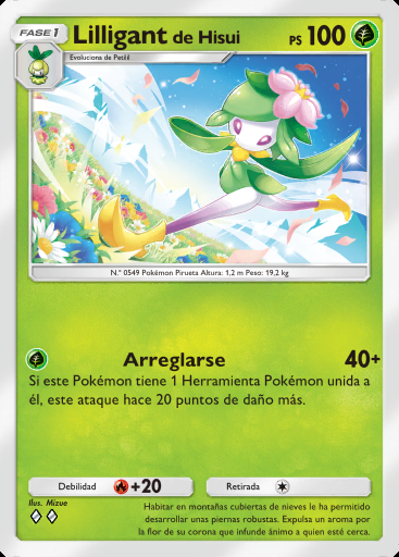 Lilligant de Hisui